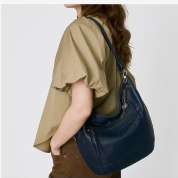 The Sak Black Leather Hobo Bag - Picture 2 of 16